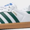 adidas Originals Samba OG Ftwr White / Collegiate Green - Gum sold by JD Sports