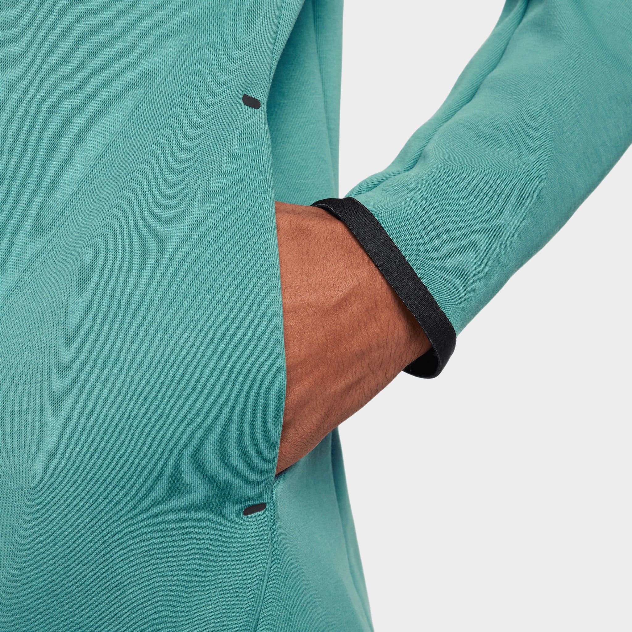 Nike Sportswear Tech Fleece Full Zip Hoodie Mineral Teal / Black sold by JD Sports product image thumbnail 7
