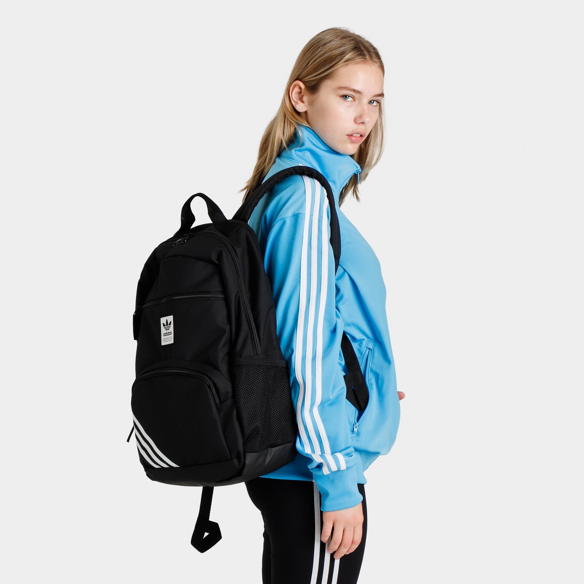 adidas Originals National Backpack / Black sold by JD Sports product image thumbnail 8