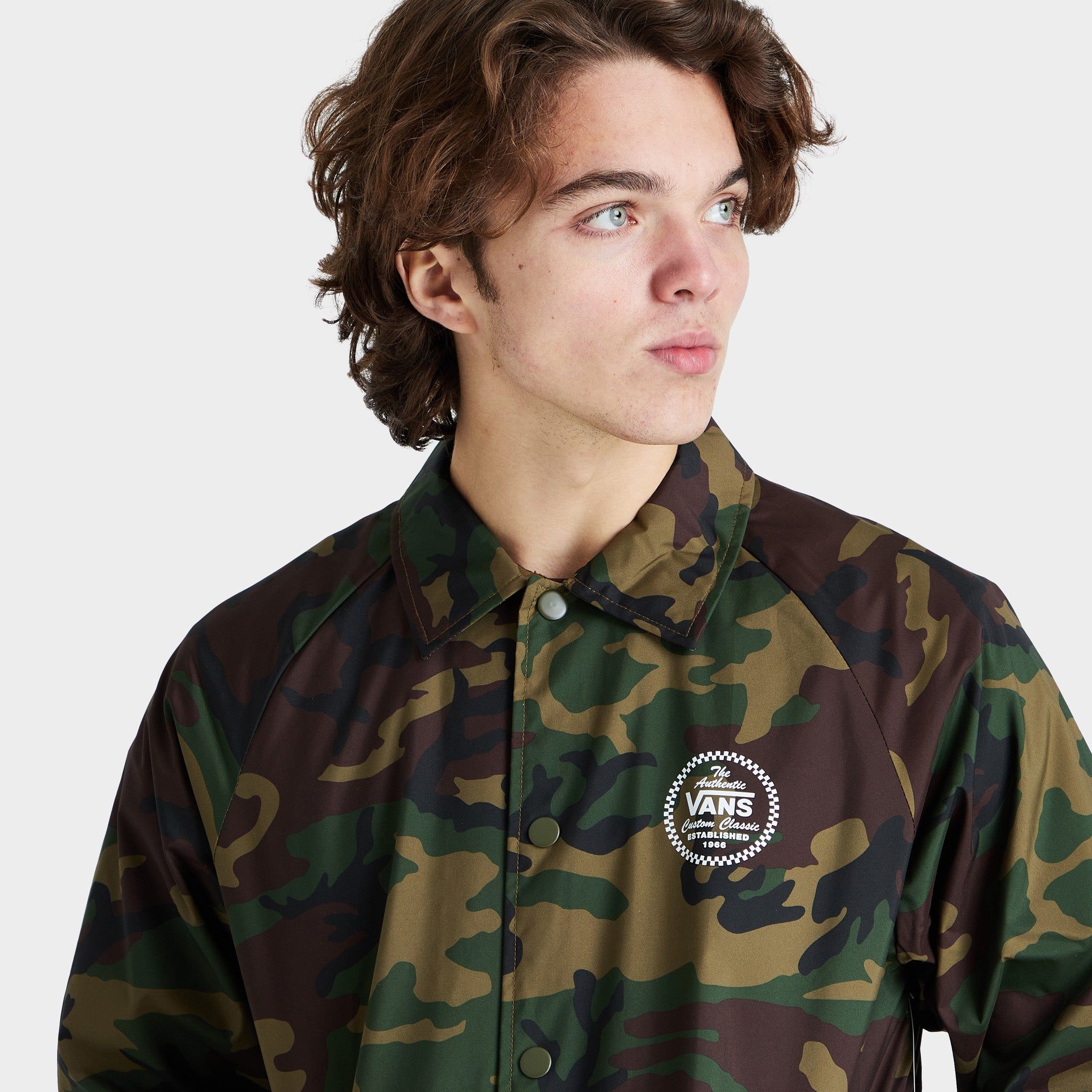 Vans Torrey Coaches Jacket / Camo sold by JD Sports product image thumbnail 3