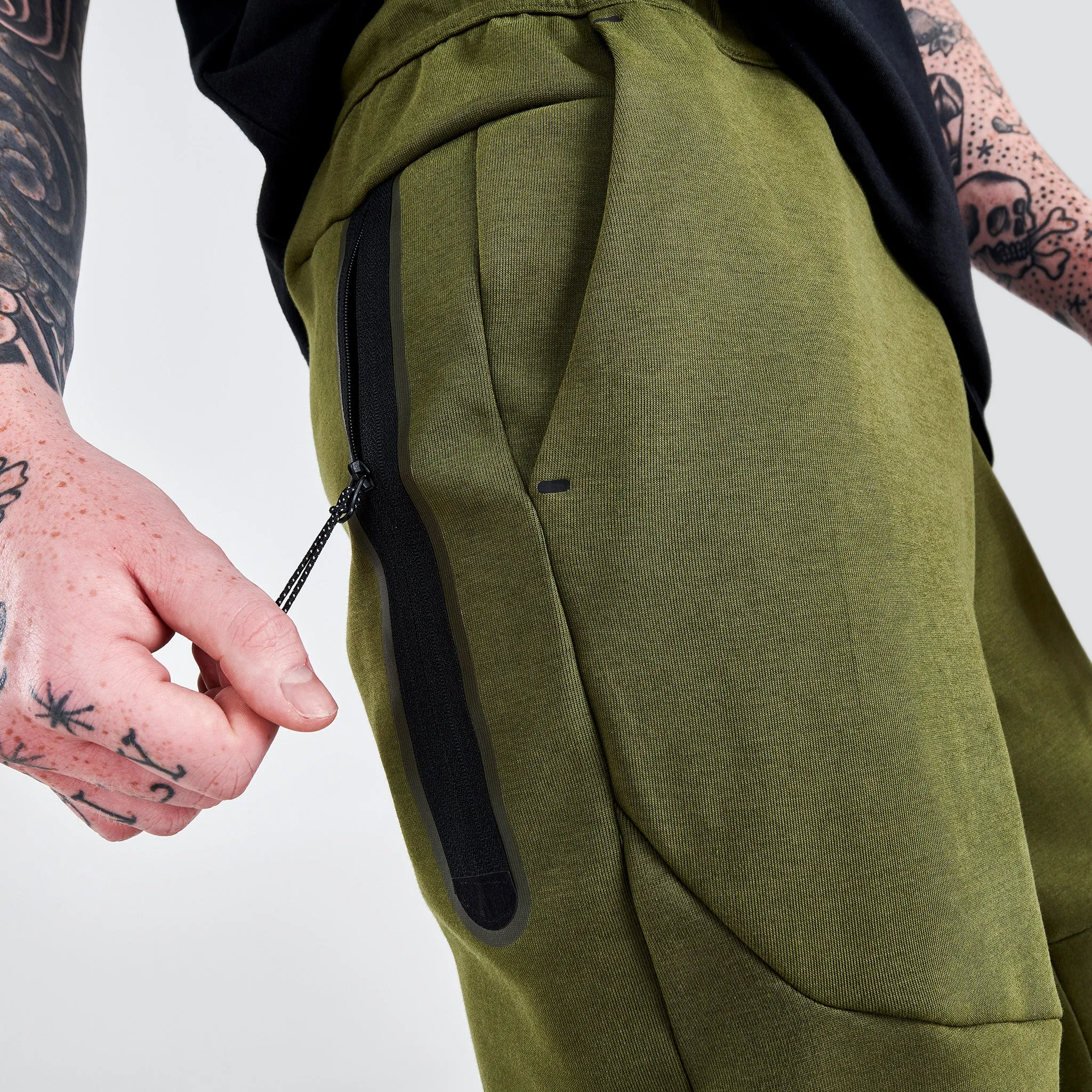 Nike Sportswear Tech Fleece Joggers Rough Green / Black sold by JD Sports product image thumbnail 4
