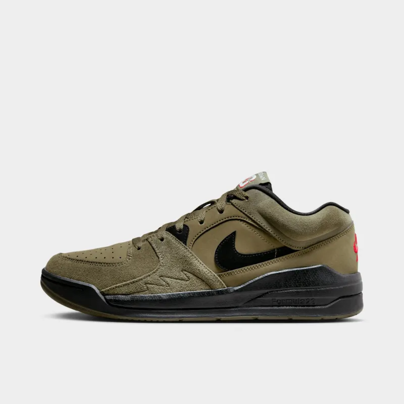 Jordan Stadium 90 Medium Olive / Black - University Red sold by JD Sports
