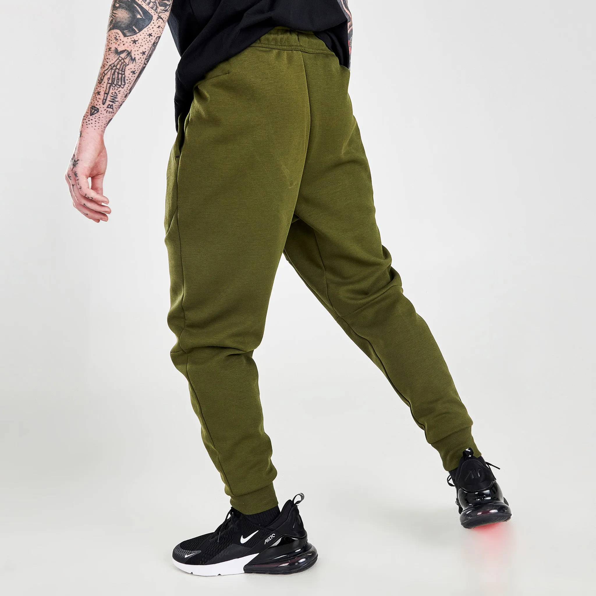 Nike Sportswear Tech Fleece Joggers Rough Green / Black sold by JD Sports product image thumbnail 3
