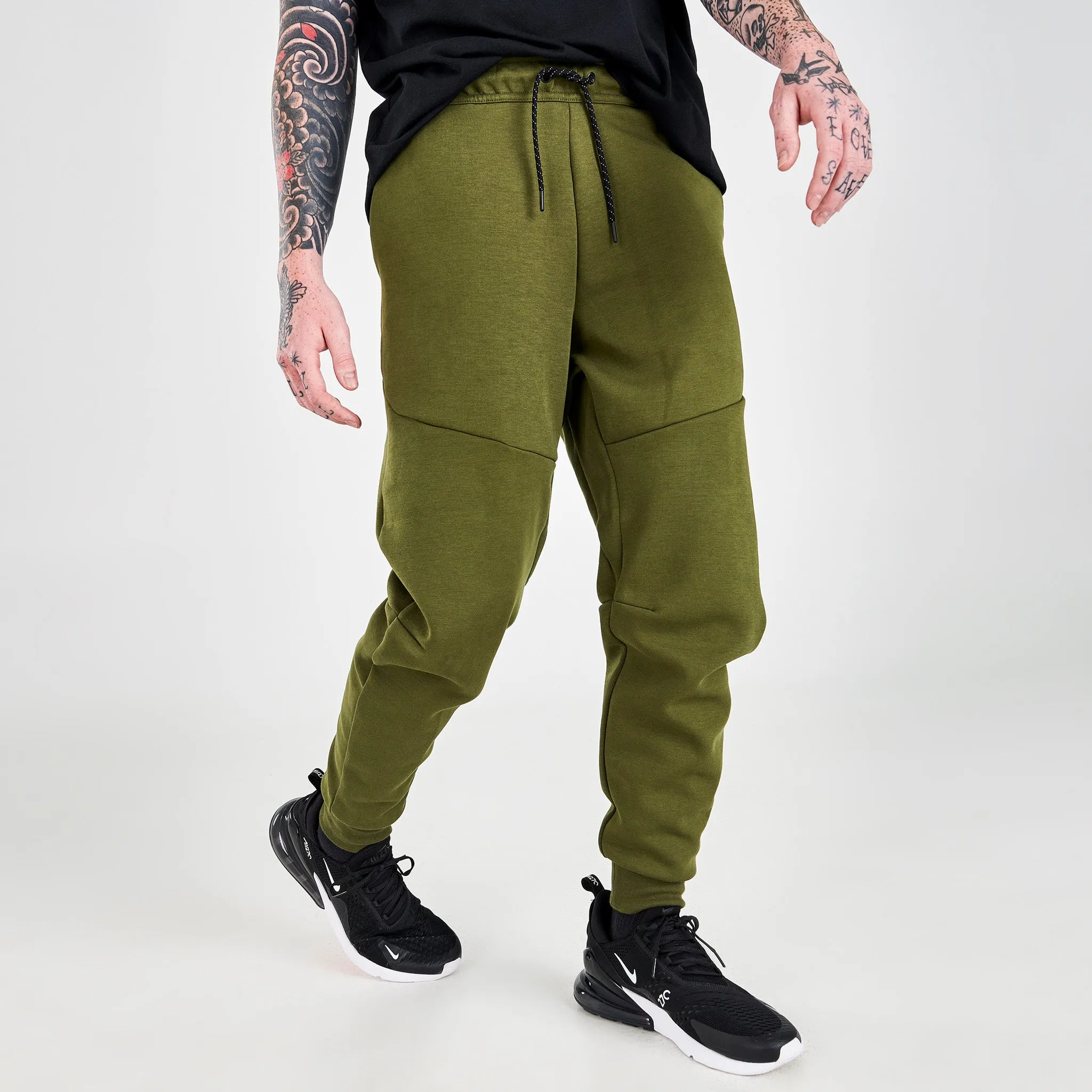 Nike Sportswear Tech Fleece Joggers Rough Green / Black sold by JD Sports product image thumbnail 2