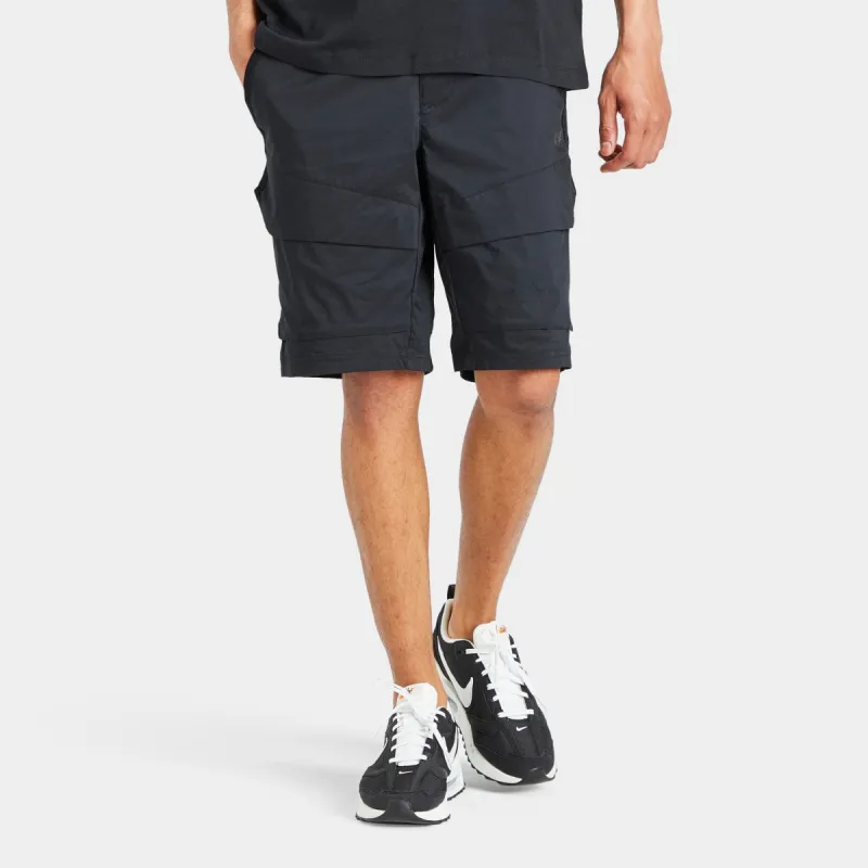 Nike Sportswear Tech Pack Woven Unlined Cargo Shorts Black / Black sold by JD Sports