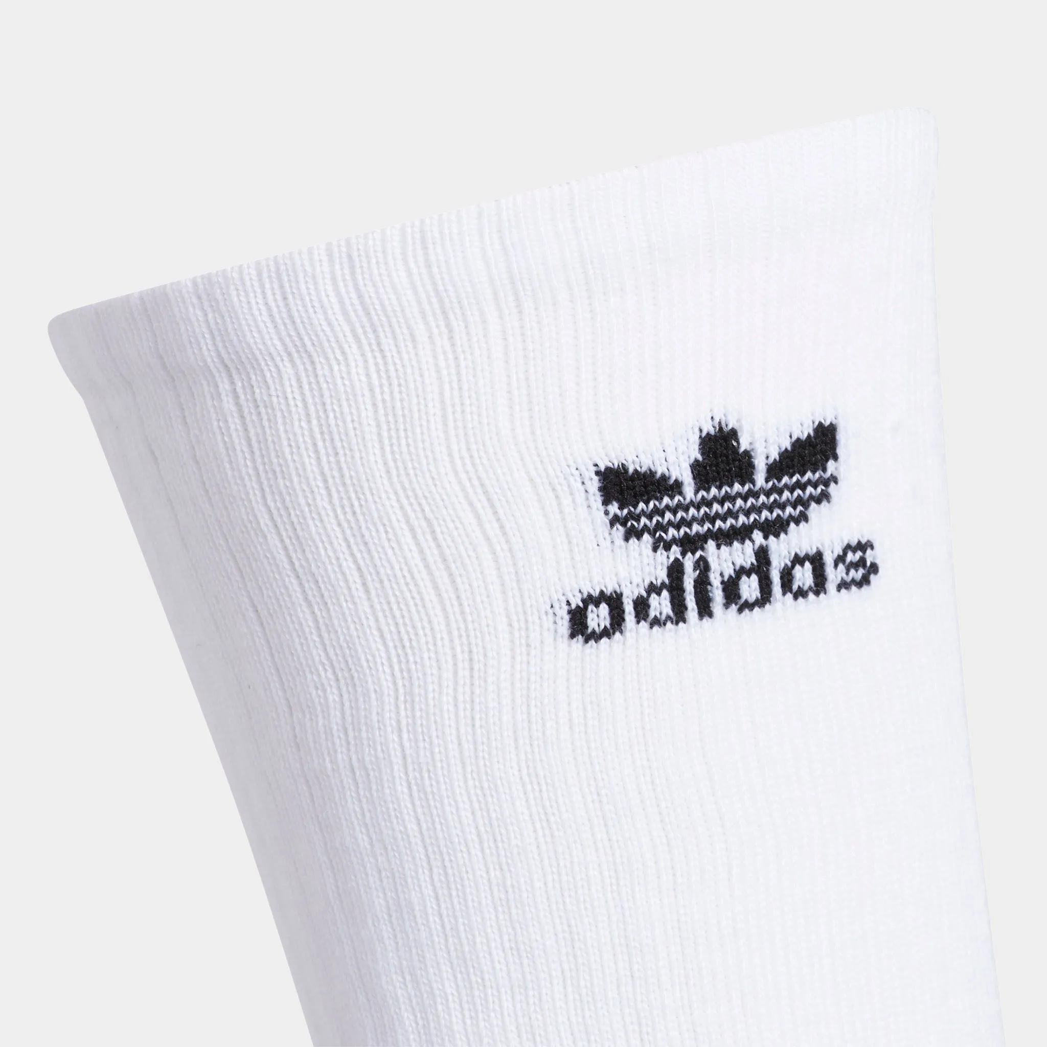 adidas Originals Trefoil Crew Socks (6 Pack) / Black sold by JD Sports product image thumbnail 3