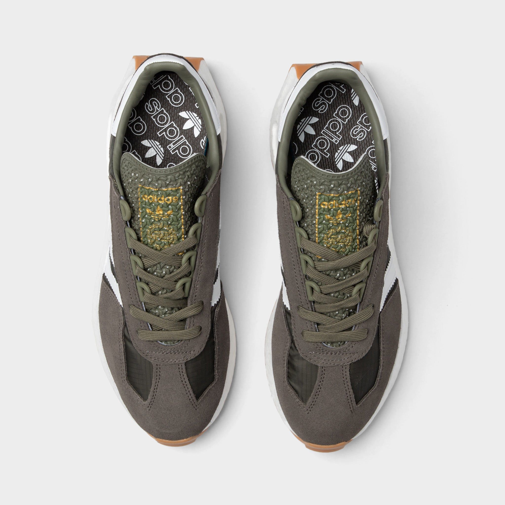 adidas Originals Retropy E5 Olive Strata / Ftwr White - Shadow Olive sold by JD Sports product image thumbnail 5