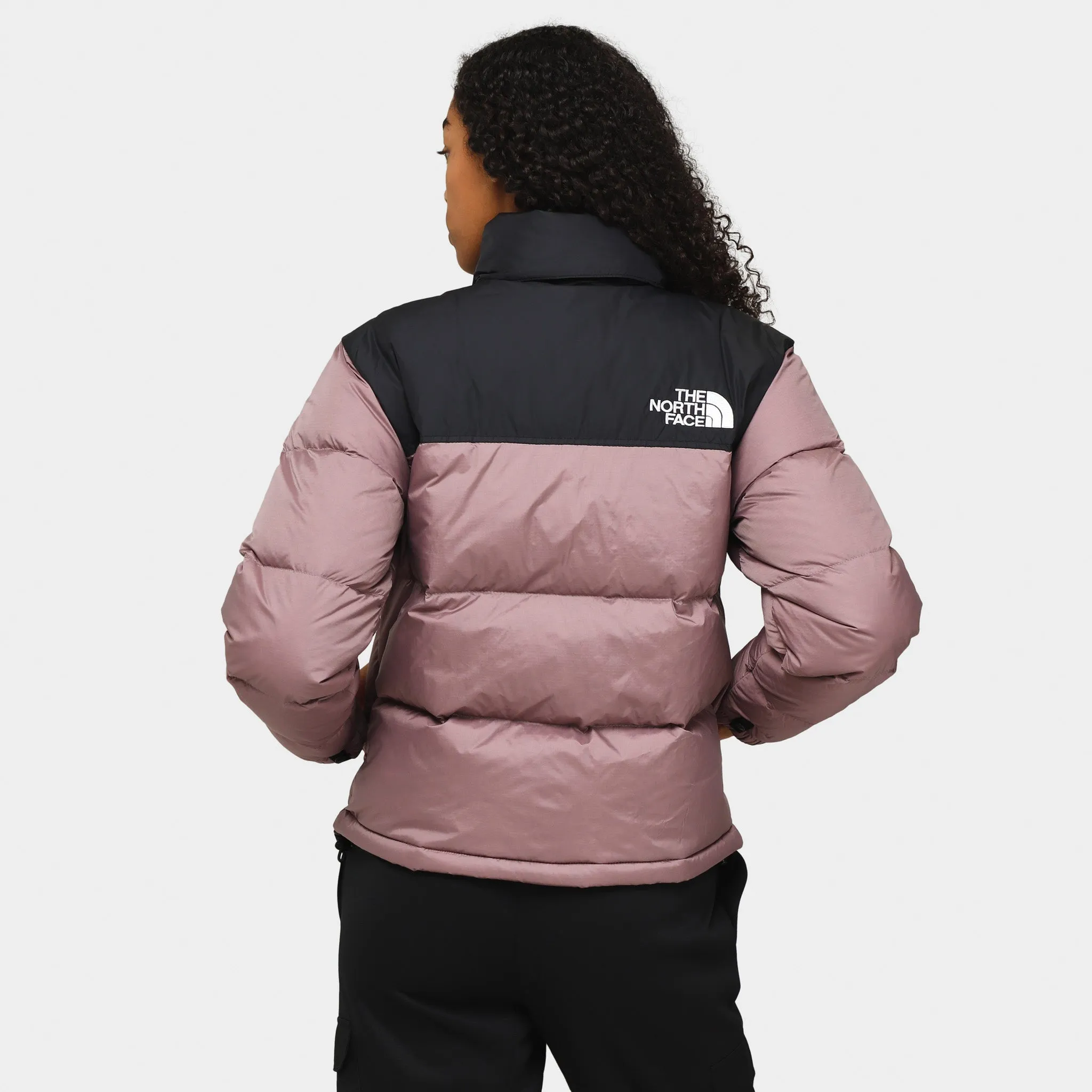 The North Face Women's 1996 Retro Nuptse Jacket Fawn Grey / TNF Black sold by JD Sports product image thumbnail 2