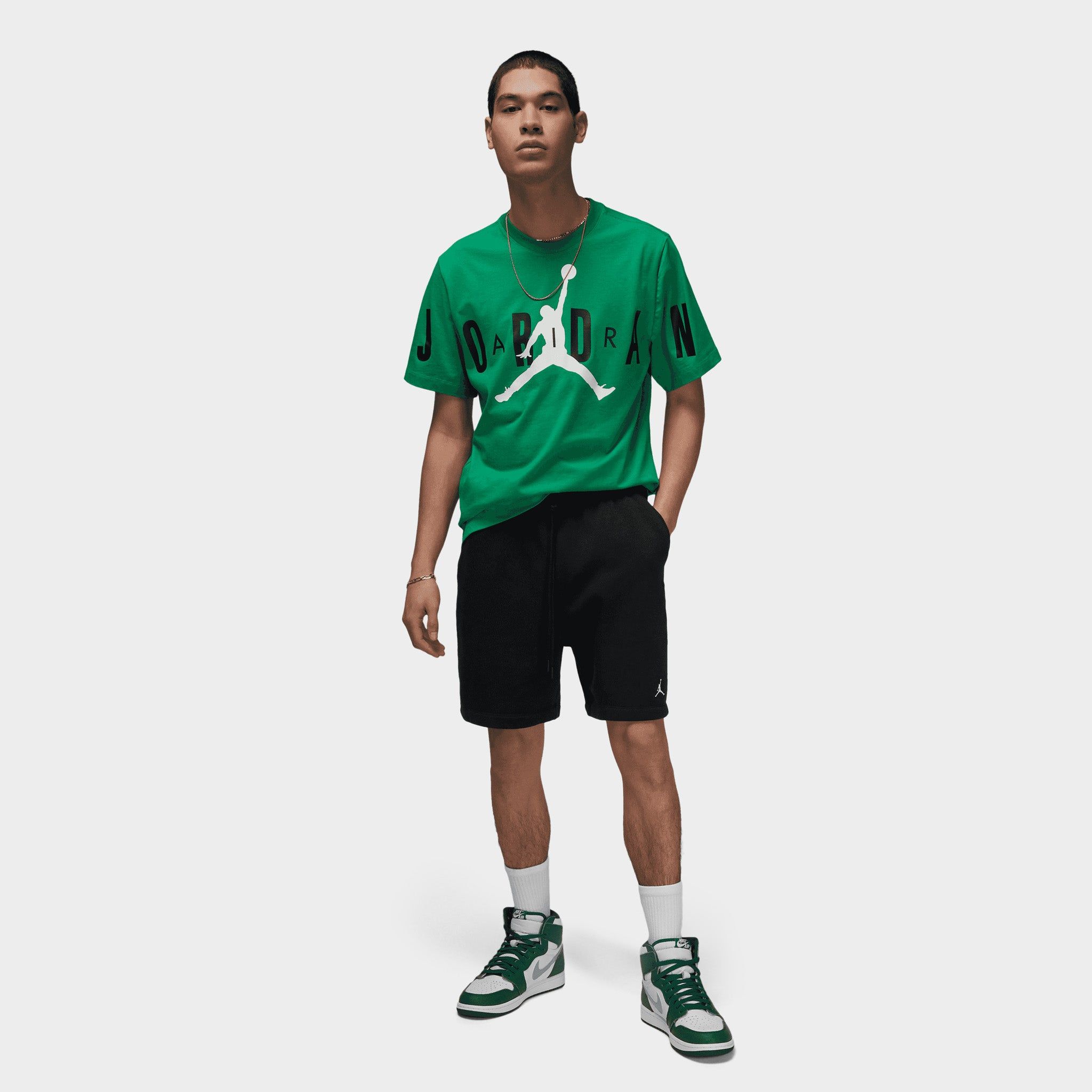 Jordan Air Stretch T-Shirt / Green sold by JD Sports product image thumbnail 4