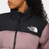 The North Face Women's 1996 Retro Nuptse Jacket Fawn Grey / TNF Black sold by JD Sports