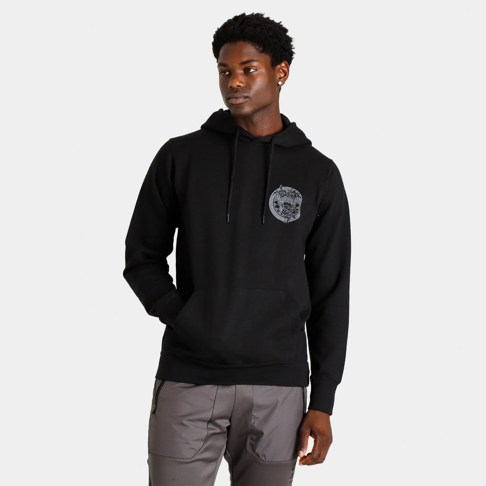 Crooks & Castles Tonal Mad Klepto Pullover Hoodie / Black sold by JD Sports