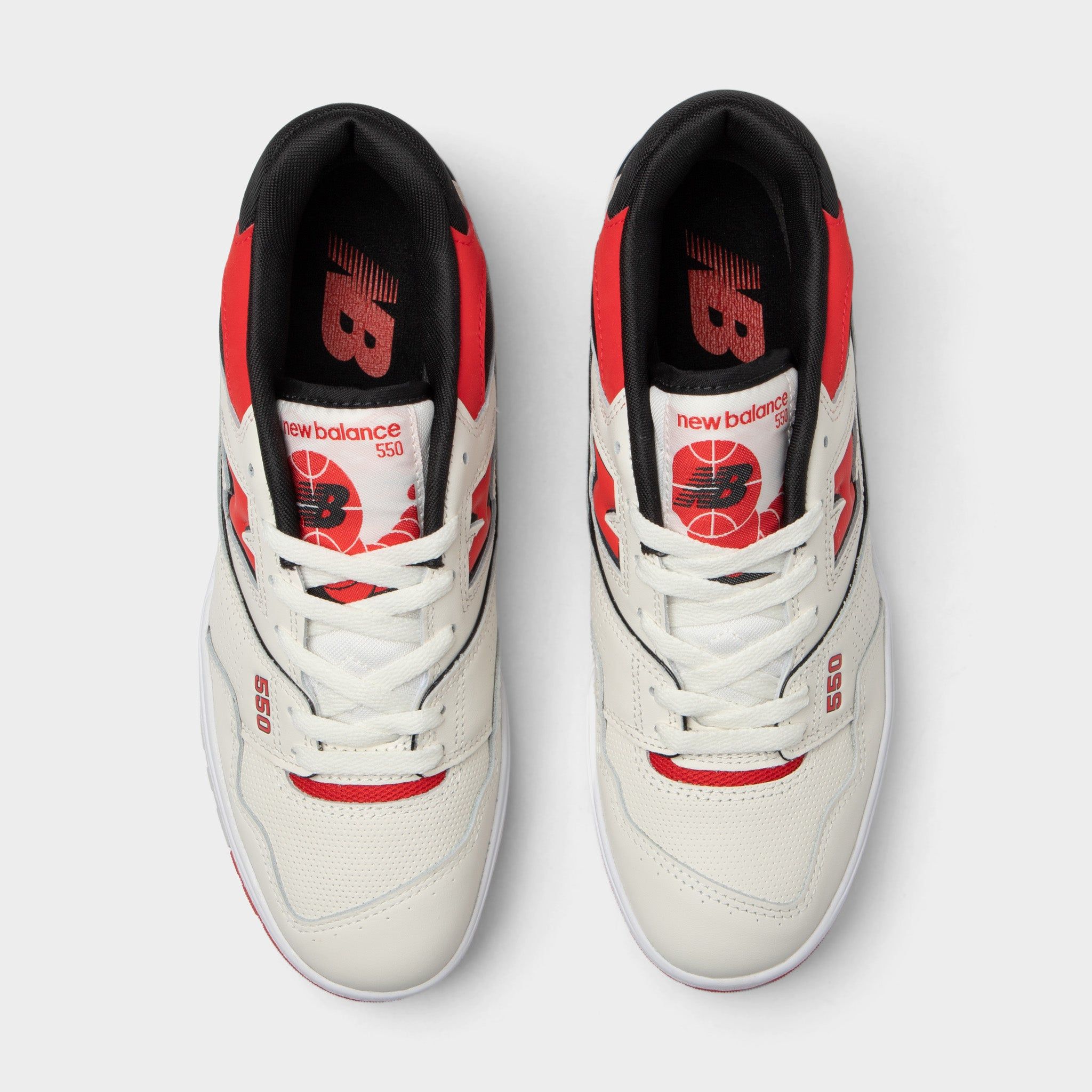 New Balance BB550VTB Sea Salt / True Red sold by JD Sports product image thumbnail 5