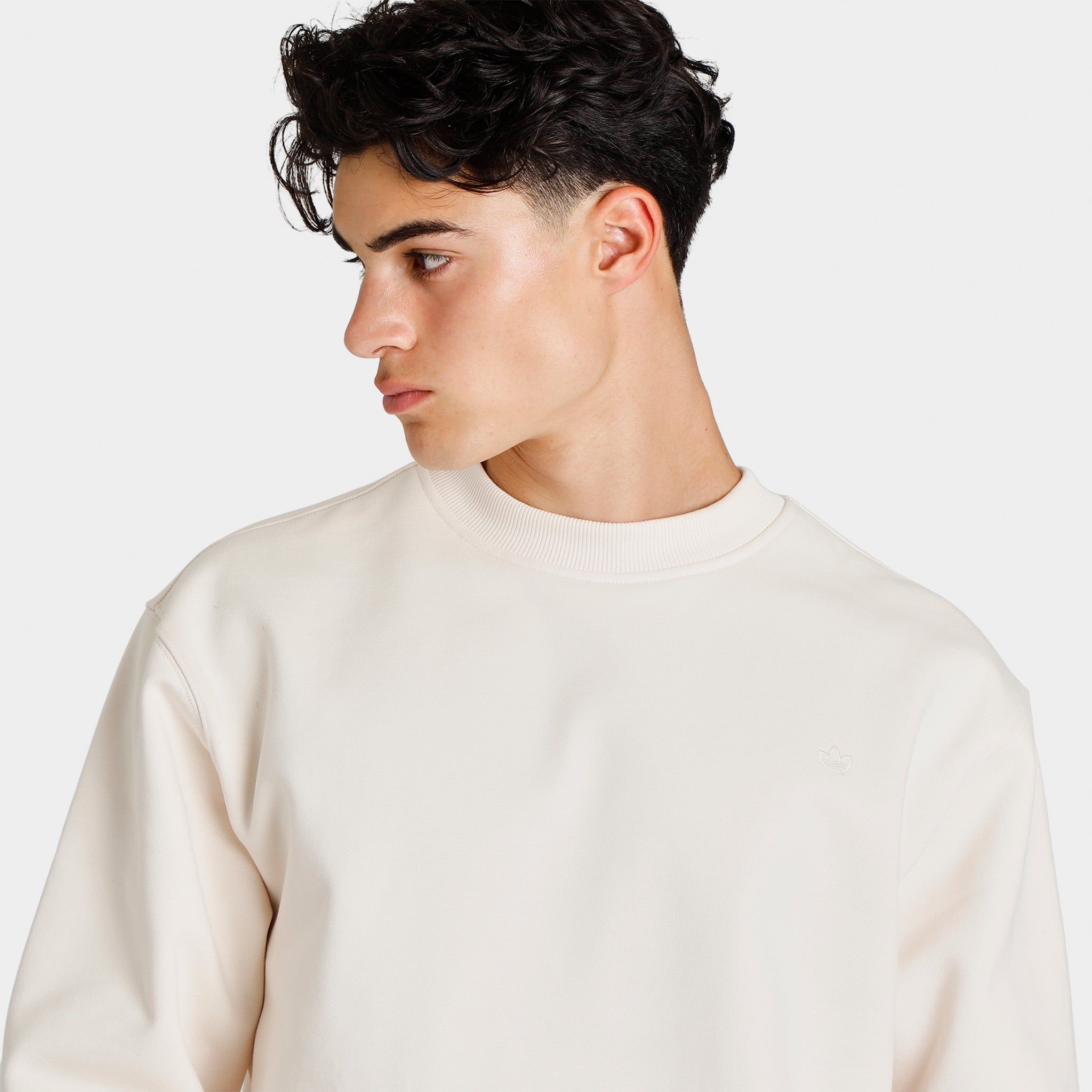 adidas Originals Adicolor Contempo Crew Sweatshirt / Wonder White sold by JD Sports product image thumbnail 4