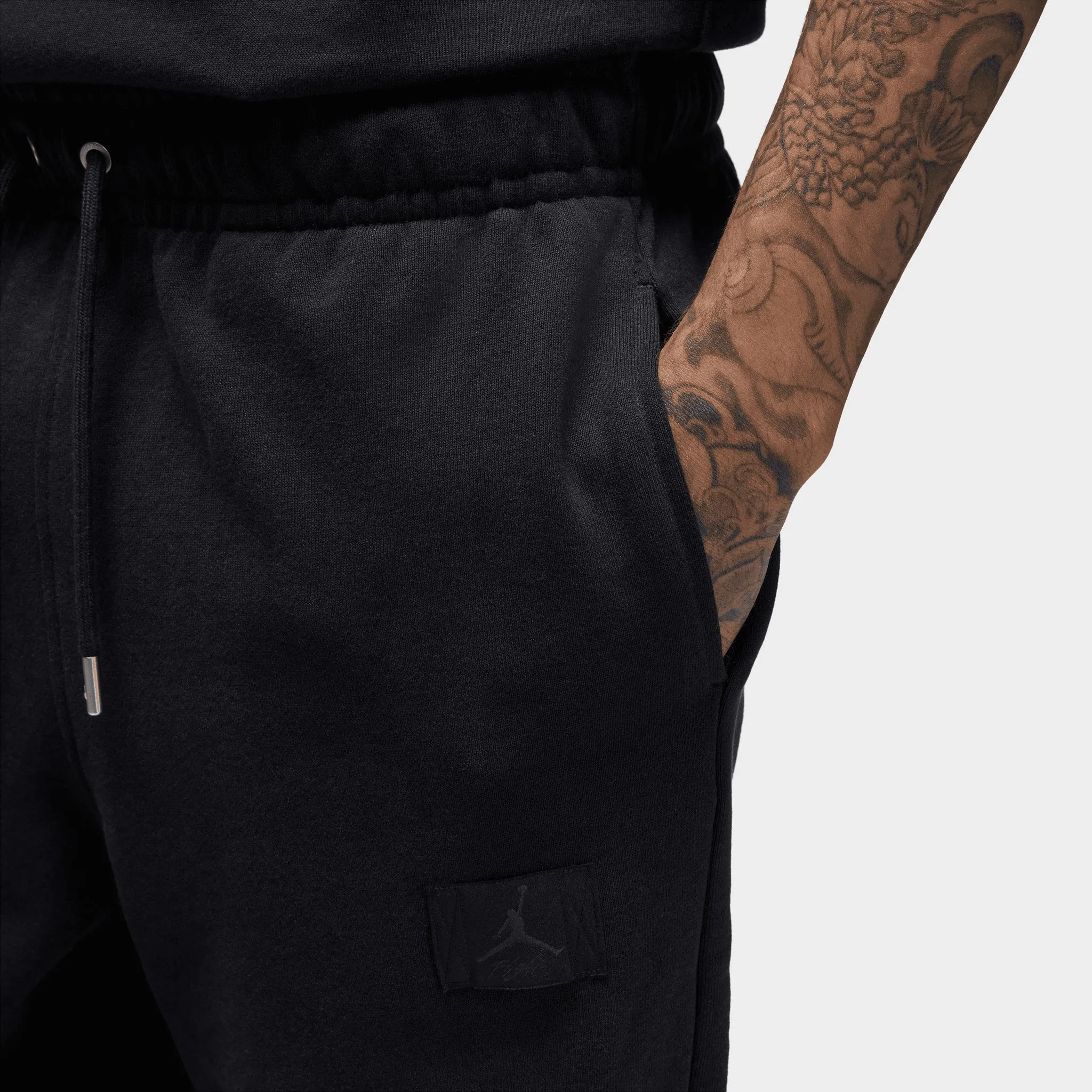 Jordan Flight Fleece Joggers / Black sold by JD Sports product image thumbnail 3