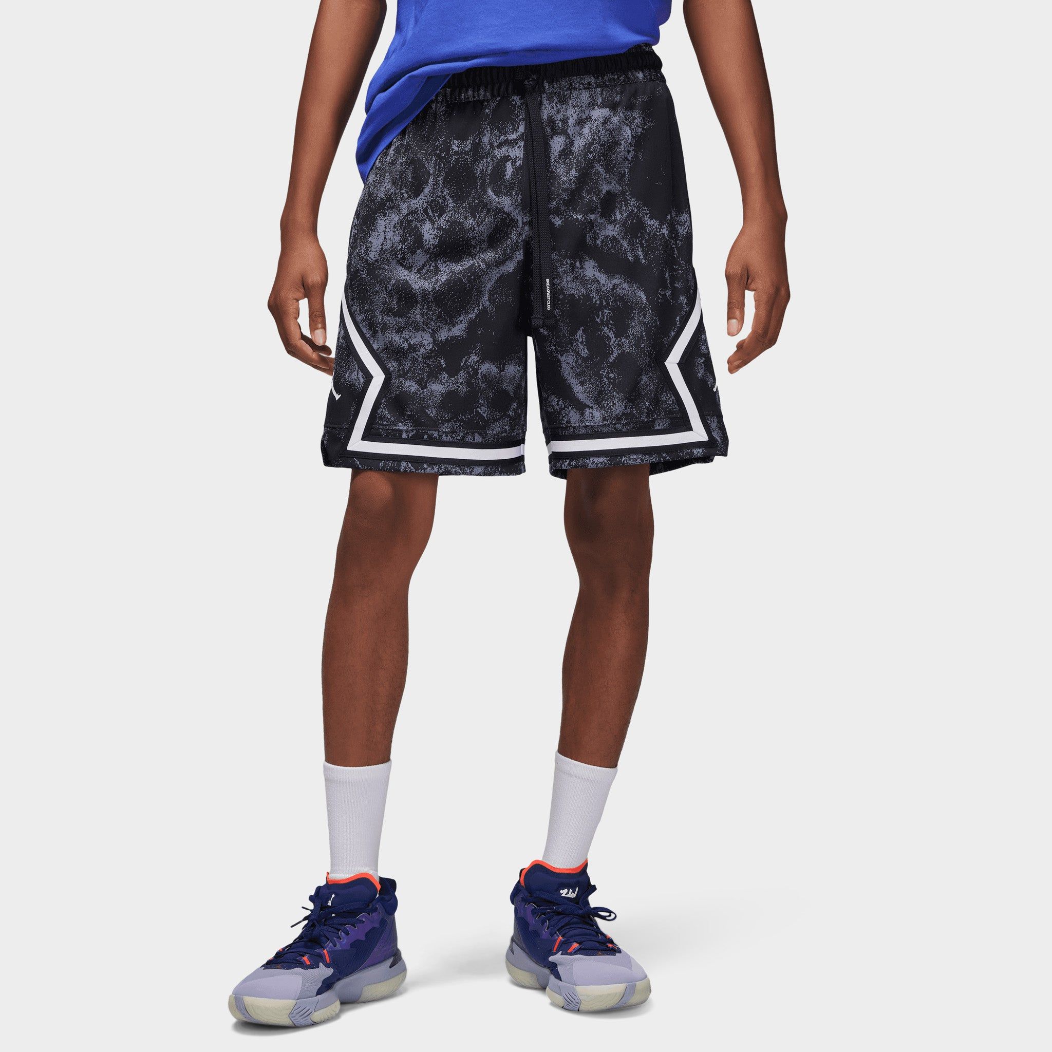 Jordan Sport Dri-FIT Diamond Shorts Dark Shadow/ Black sold by JD Sports