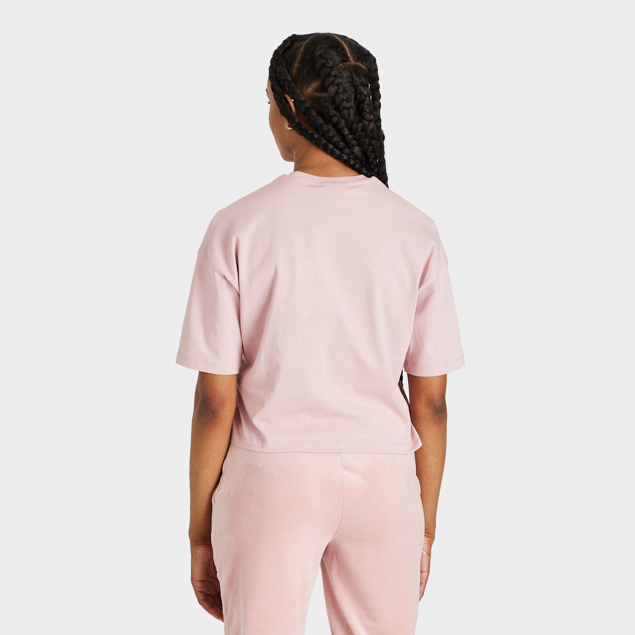 SikSilk Women's Embroidered Logo T-shirt / Pink sold by JD Sports product image thumbnail 2