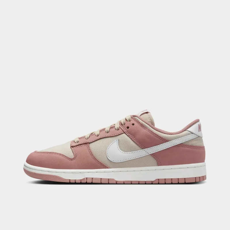 Nike Dunk Low Retro PRM Red Stardust / Summit White sold by JD Sports