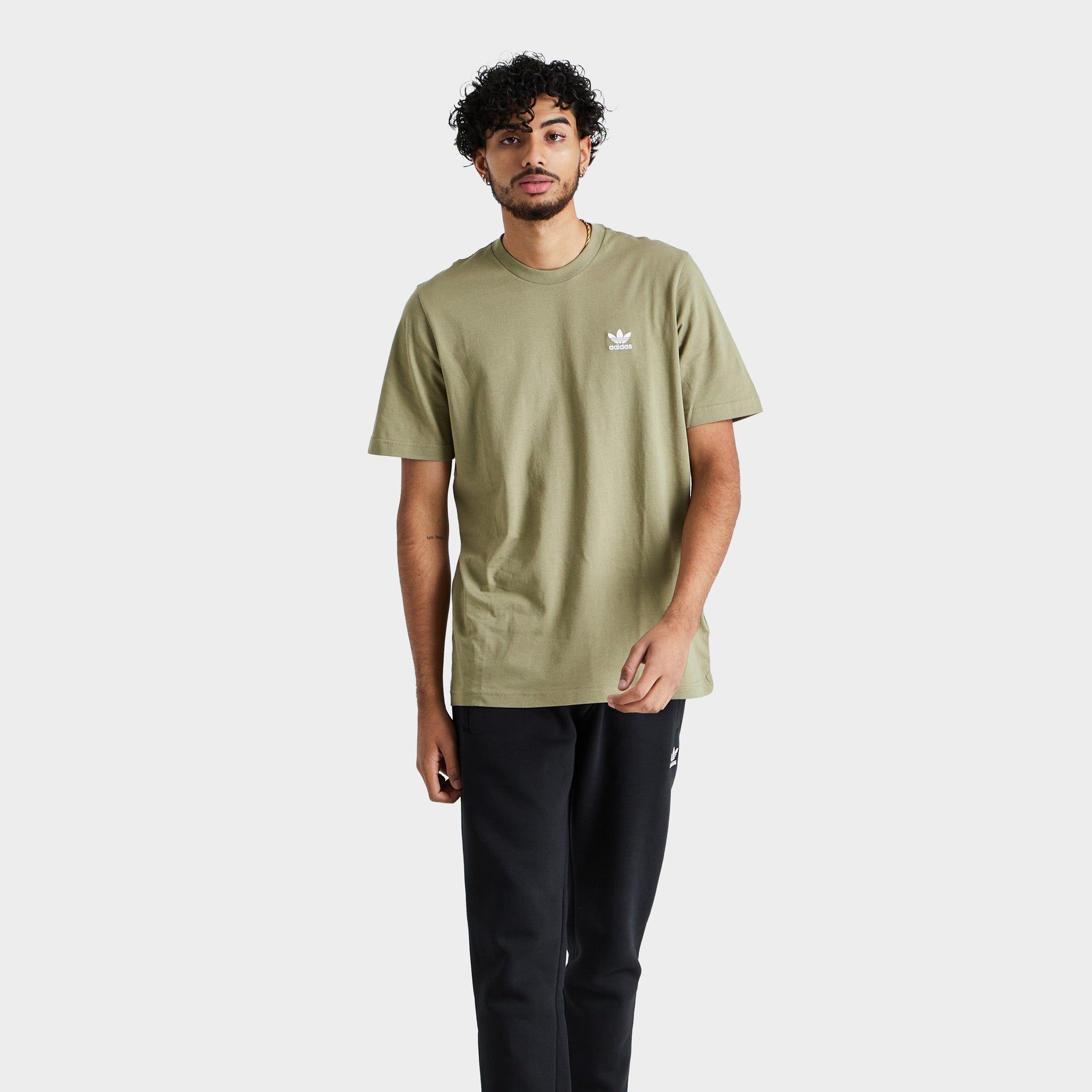 adidas Originals Loungewear Adicolor Essentials Trefoil T-shirt / Orbit Green sold by JD Sports