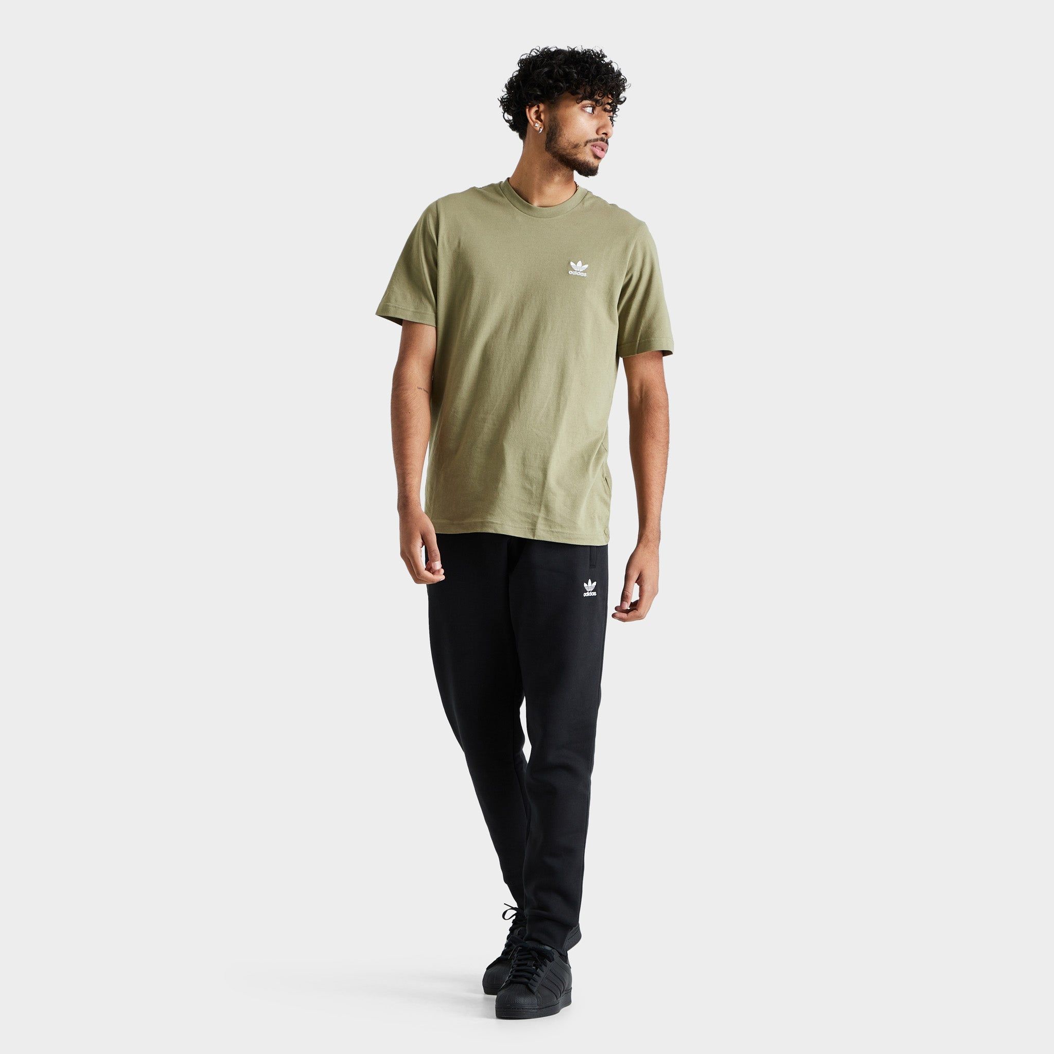 adidas Originals Loungewear Adicolor Essentials Trefoil T-shirt / Orbit Green sold by JD Sports product image thumbnail 5