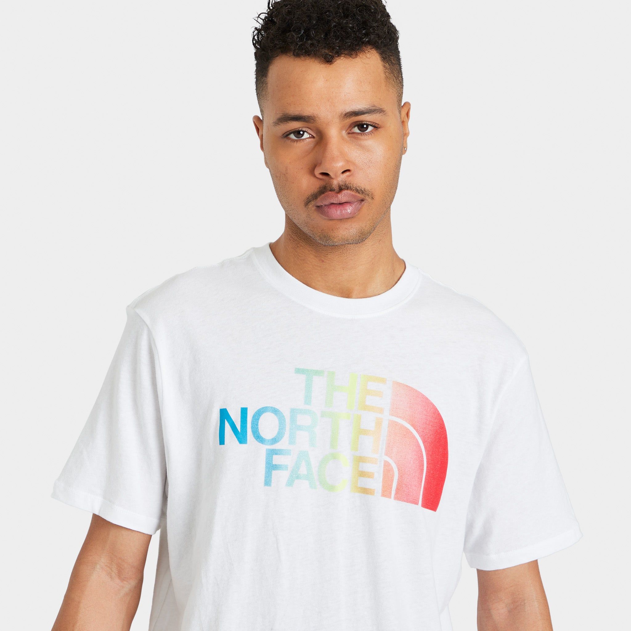 The North Face Half Dome T-shirt TNF White / Horizon Red Dye Ombre Fill sold by JD Sports product image thumbnail 2