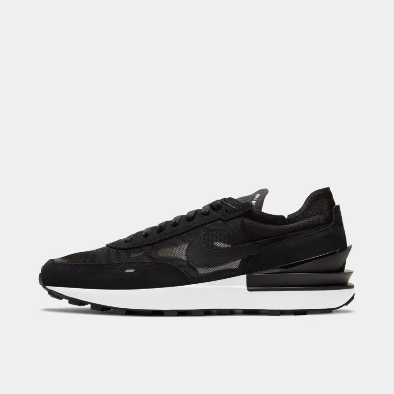 Nike Waffle One Black / White - Orange sold by JD Sports