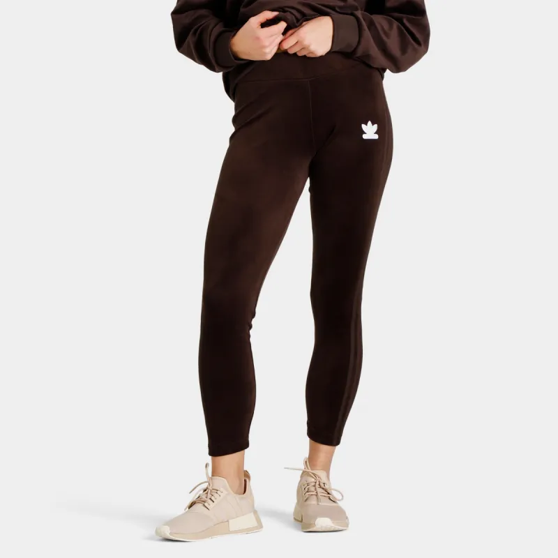 adidas Women's Velour Tights / Dark Brown sold by JD Sports