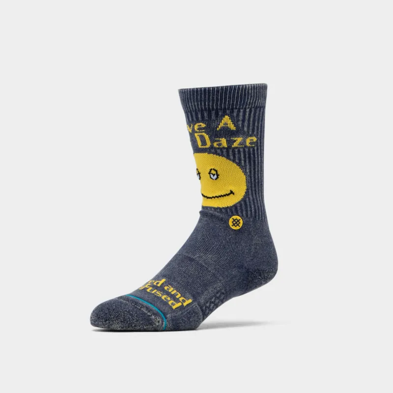 Stance Have A Nice Daze Socks / Blue sold by JD Sports