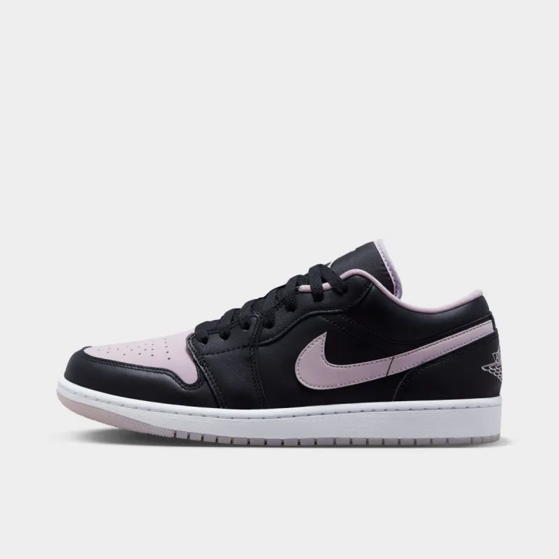 Jordan 1 Low SE Black / Iced Lilac - White sold by JD Sports