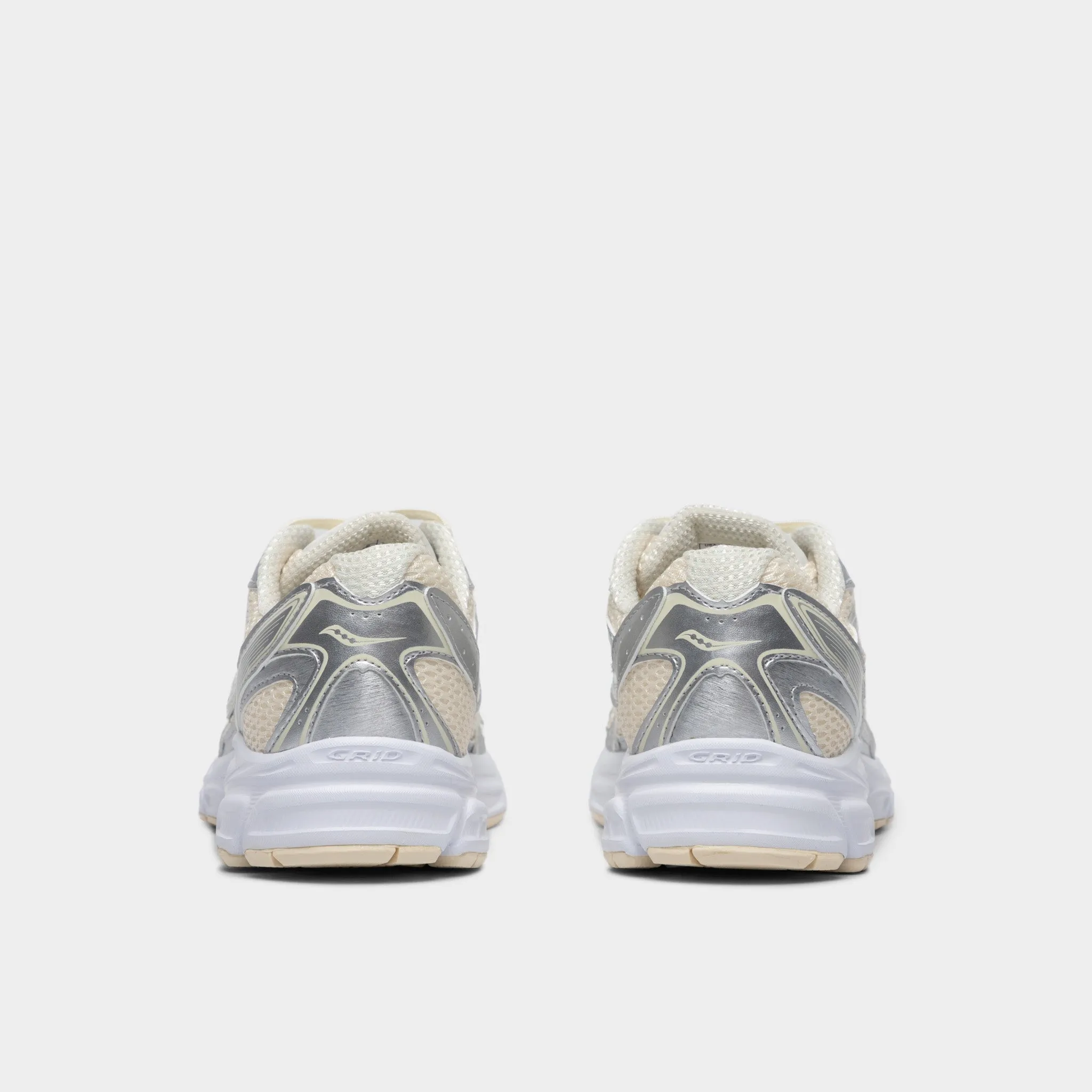 Saucony Women's Ride Millenium Cream / Silver sold by JD Sports product image thumbnail 4