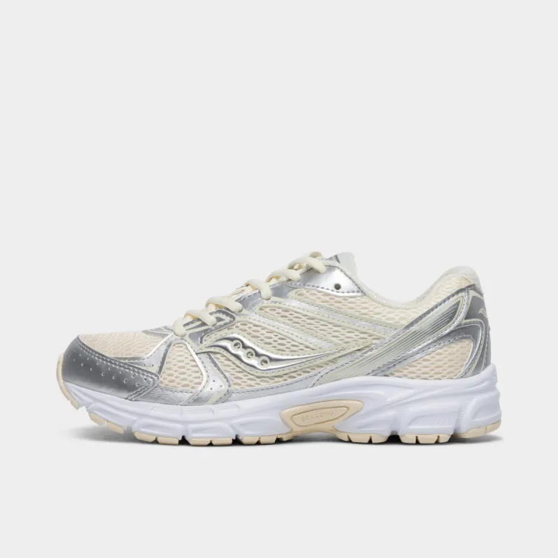 Saucony Women's Ride Millenium Cream / Silver sold by JD Sports