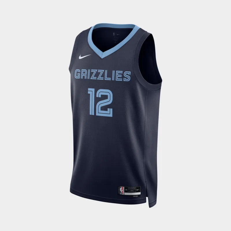 Nike Dri-FIT Memphis Grizzlies 2022/23 Swingman Jersey College Navy / Ja Morant sold by JD Sports
