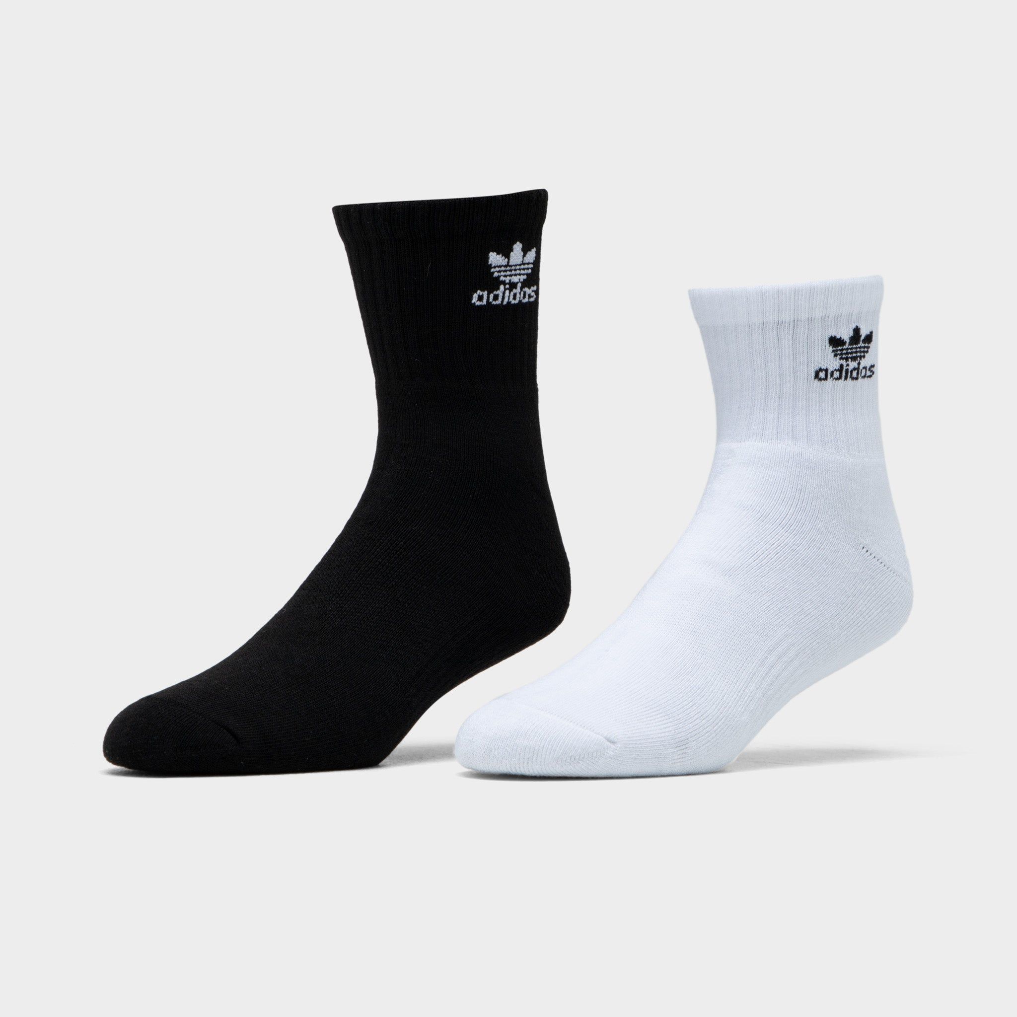 adidas Originals Trefoil Quarter Socks - 3 Pair / Multicolor sold by JD Sports