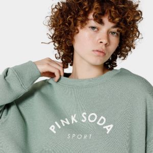 Pink Soda Sport Women's Toluca Crewneck / Green sold by JD Sports