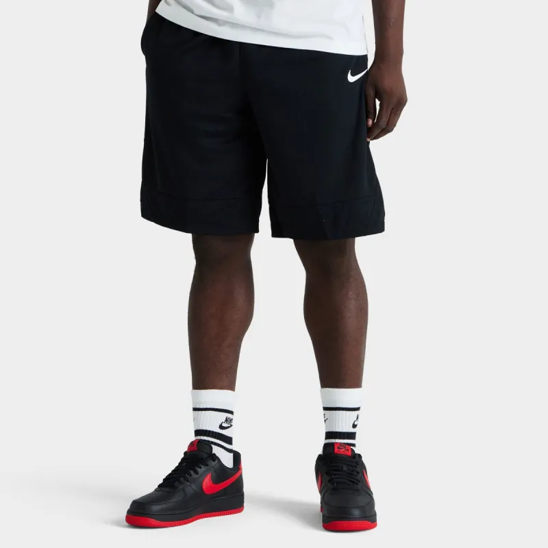 Nike Dri-FIT Icon Basketball Shorts Black / Black - White sold by JD Sports