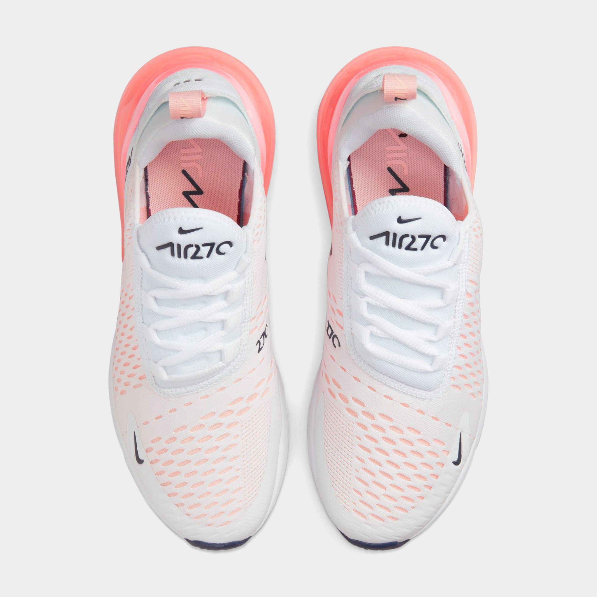Nike Women's Air Max 270 White / Midnight Navy - Atmosphere sold by JD Sports product image thumbnail 5