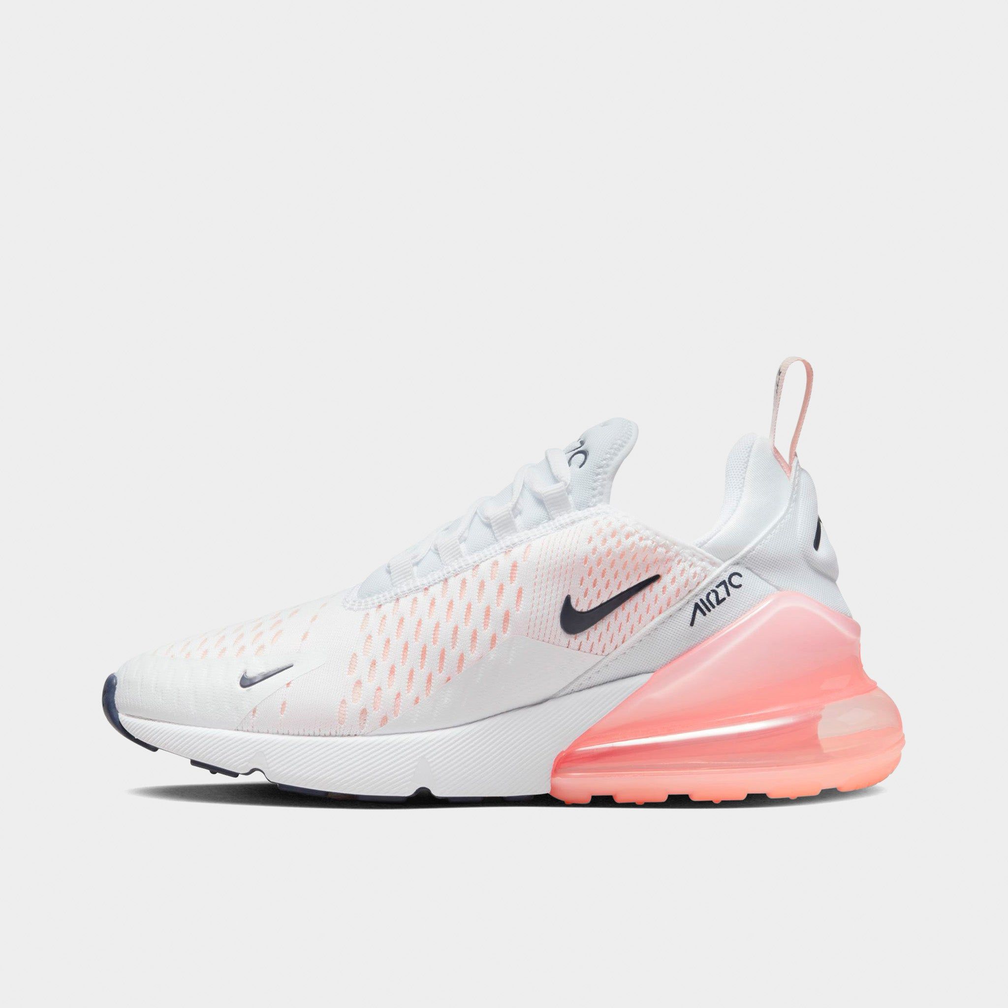 Nike Women's Air Max 270 White / Midnight Navy - Atmosphere sold by JD Sports