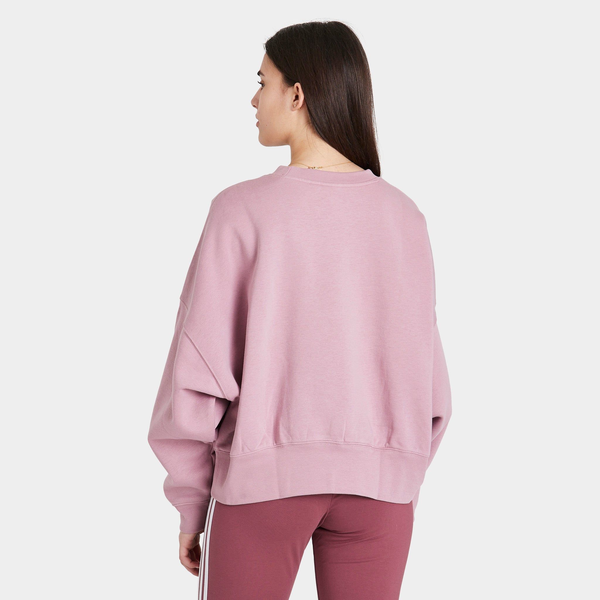 adidas Originals Women’s Adicolor Essentials Fleece Sweatshirt / Magic Mauve sold by JD Sports product image thumbnail 2