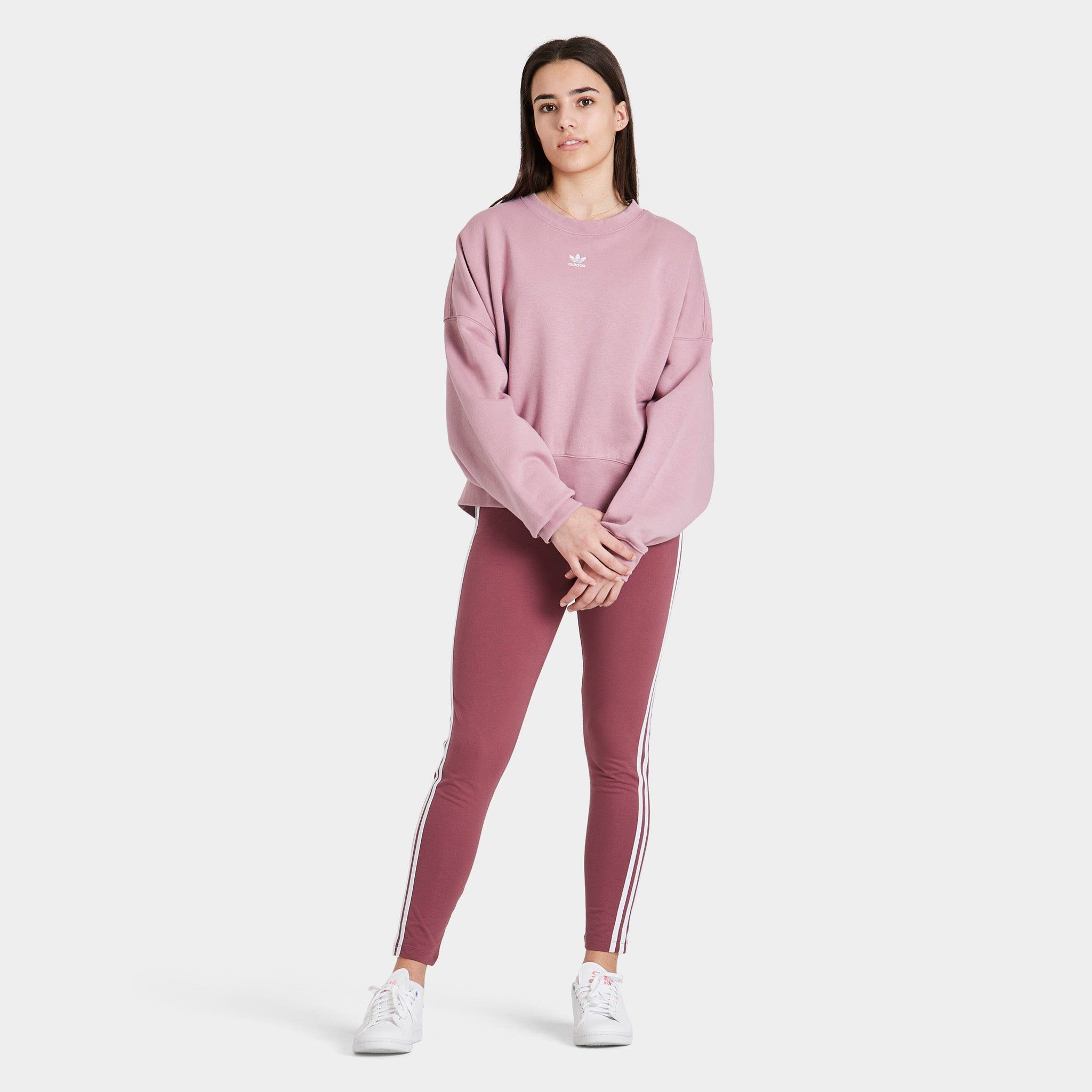 adidas Originals Women’s Adicolor Essentials Fleece Sweatshirt / Magic Mauve sold by JD Sports product image thumbnail 5