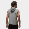 Jordan Dri-FIT Crossover Pullover Sleeveless Hoodie Carbon Heather / Black sold by JD Sports