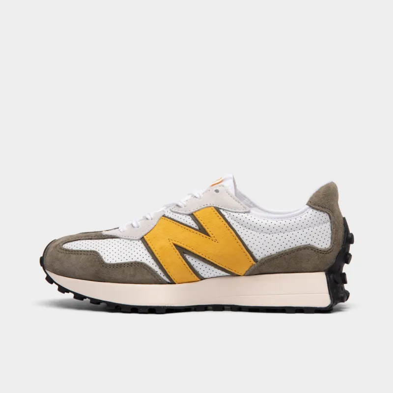 New Balance MS327PO White / Varsity Gold sold by JD Sports