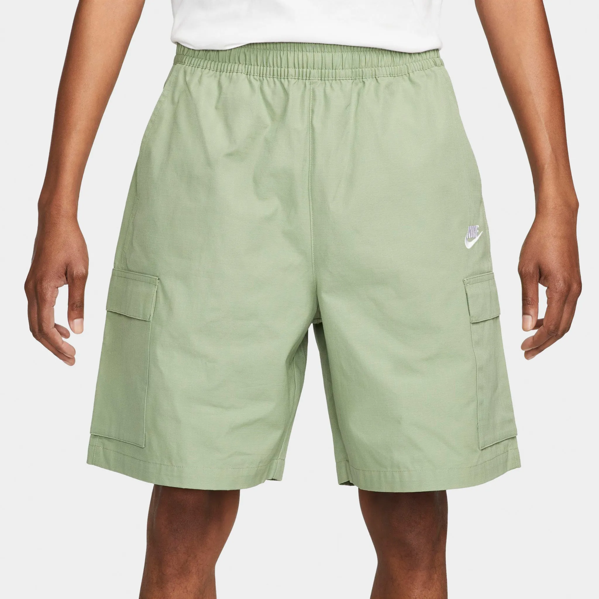 Nike Woven Cargo Shorts Oil Green / White | Parallel
