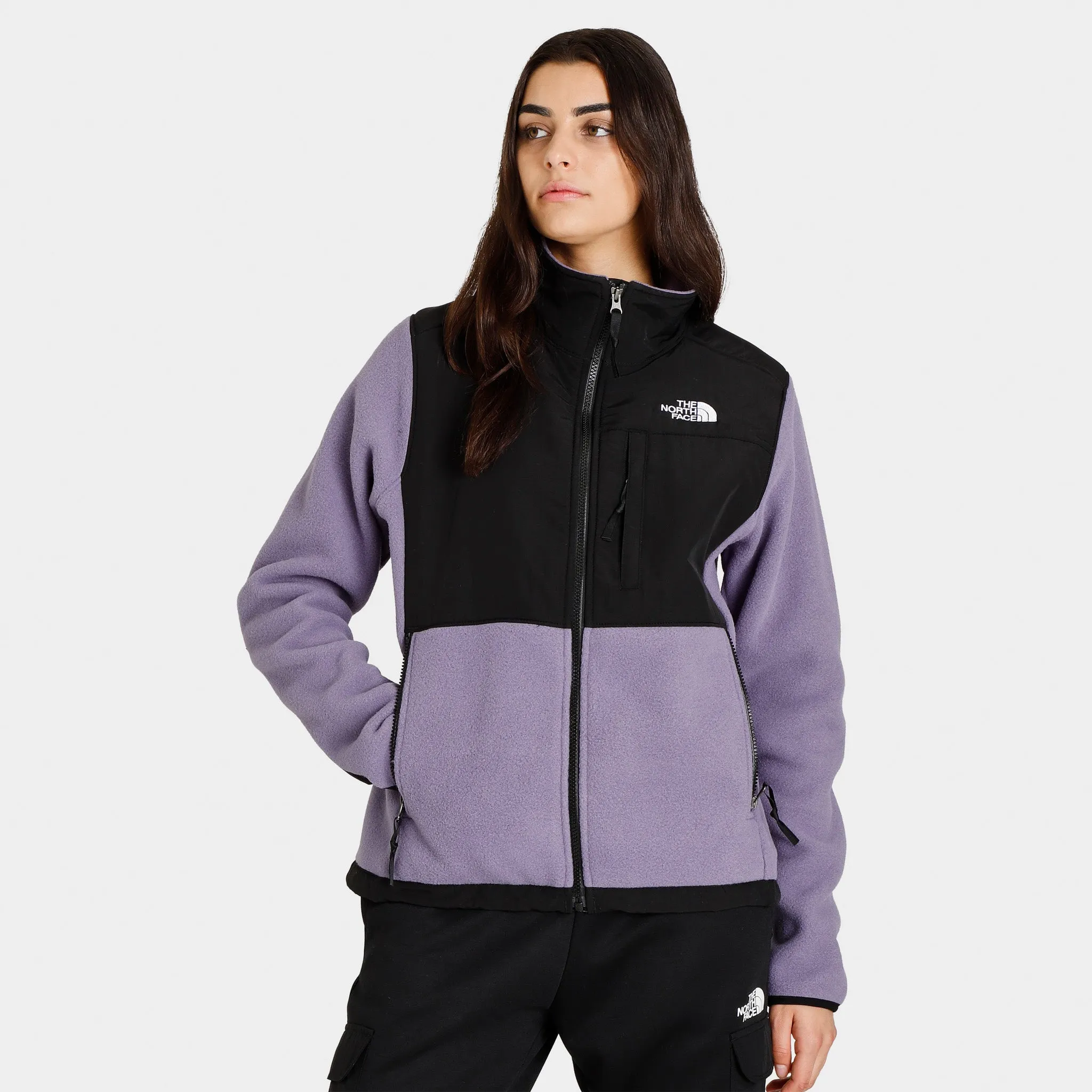 The North Face Women's Denali Jacket Lunar Slate Parallel