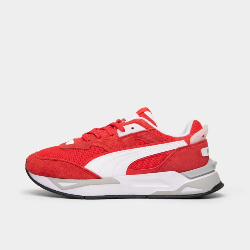 Puma Mirage Sport Heritage High Risk Red / Puma White sold by JD Sports