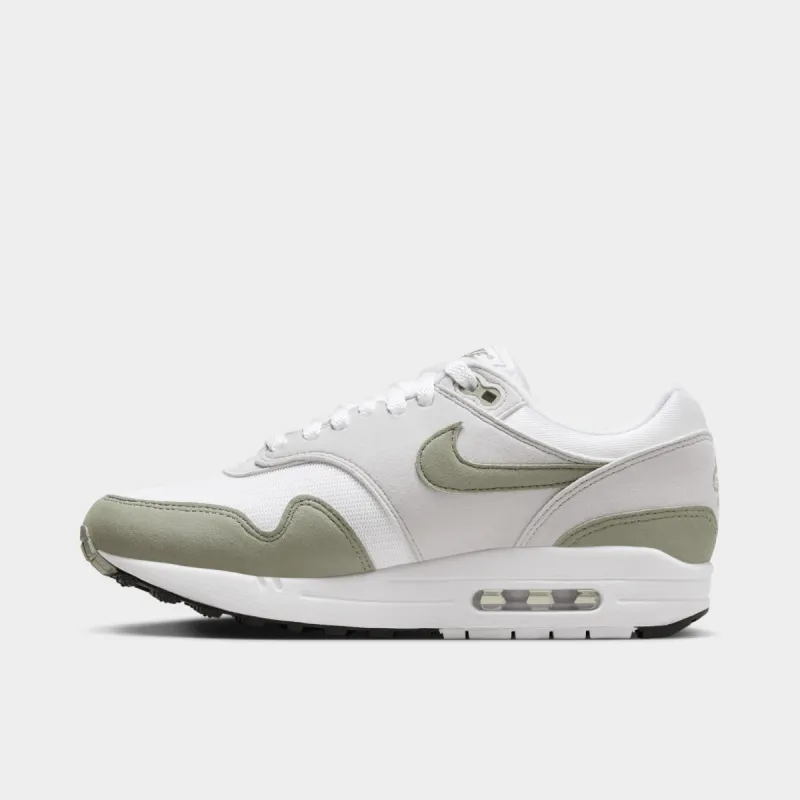 Nike Women's Air Max 1 '87 White / Light Army - Neutral Grey sold by JD Sports