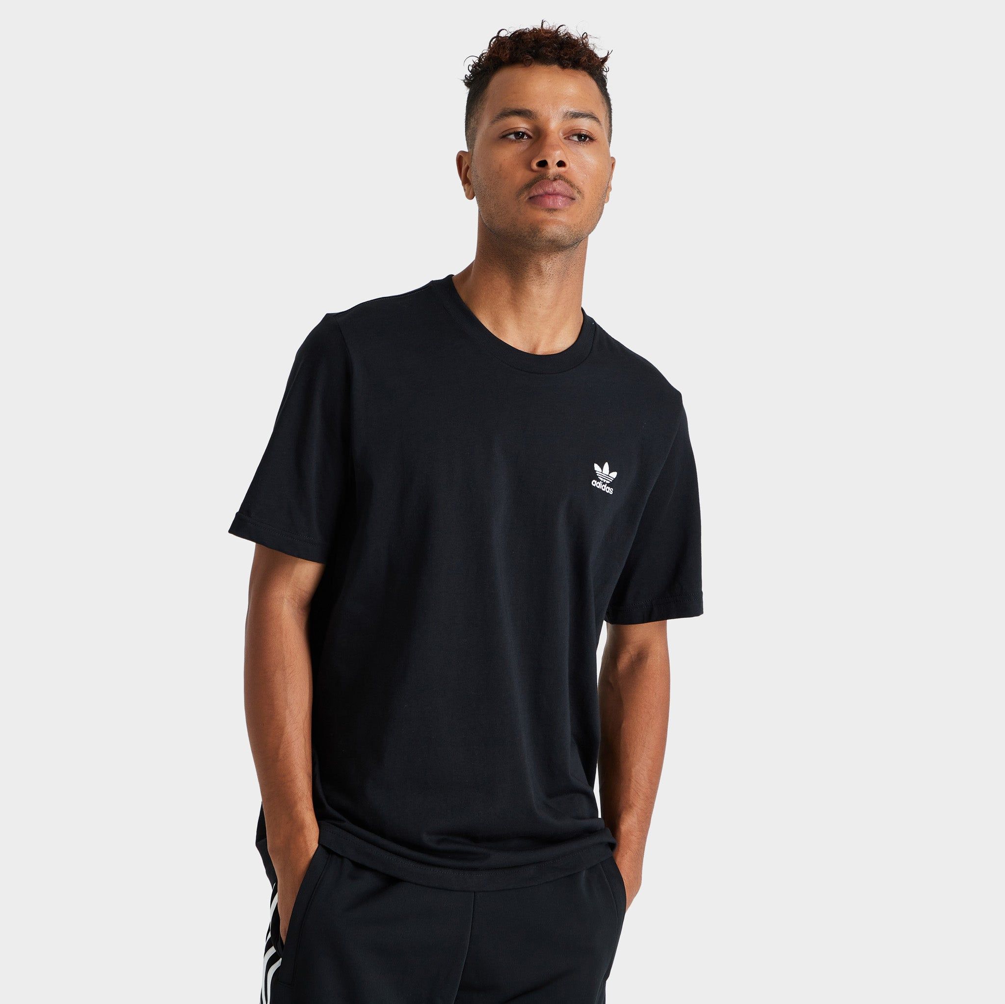 adidas Originals Loungewear Adicolor Essentials Trefoil T-shirt / Black sold by JD Sports