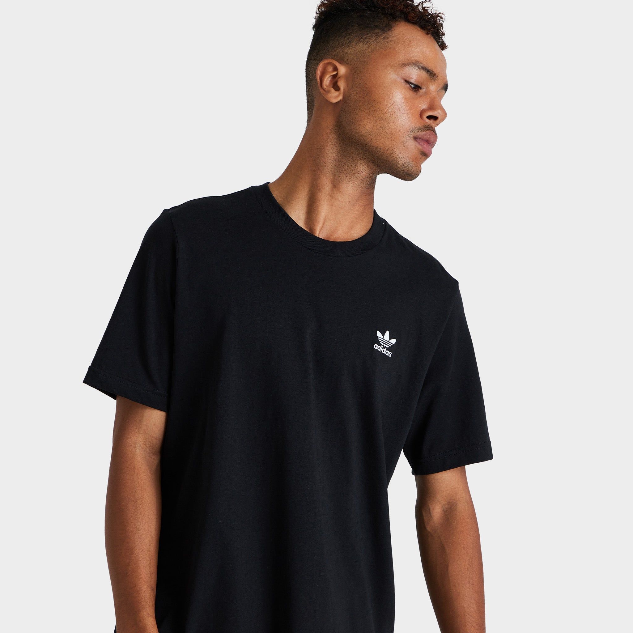 adidas Originals Loungewear Adicolor Essentials Trefoil T-shirt / Black sold by JD Sports product image thumbnail 3