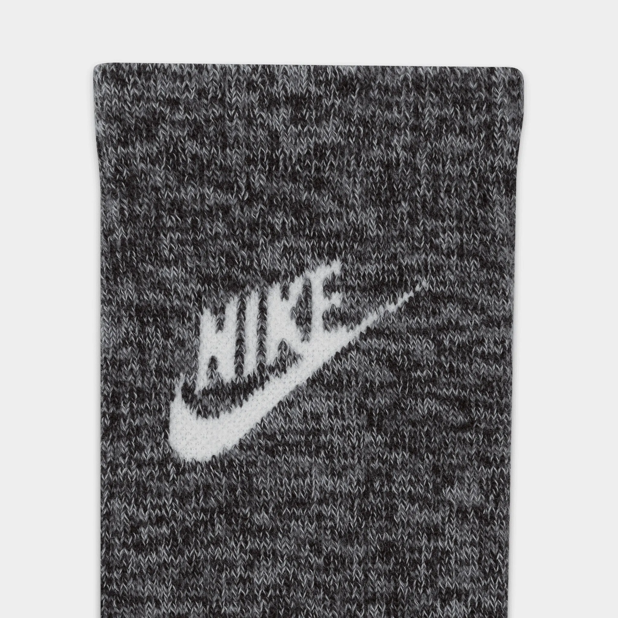 Nike Everyday Plus Cushioned Crew Socks - 2 Pack Black / White sold by JD Sports product image thumbnail 2