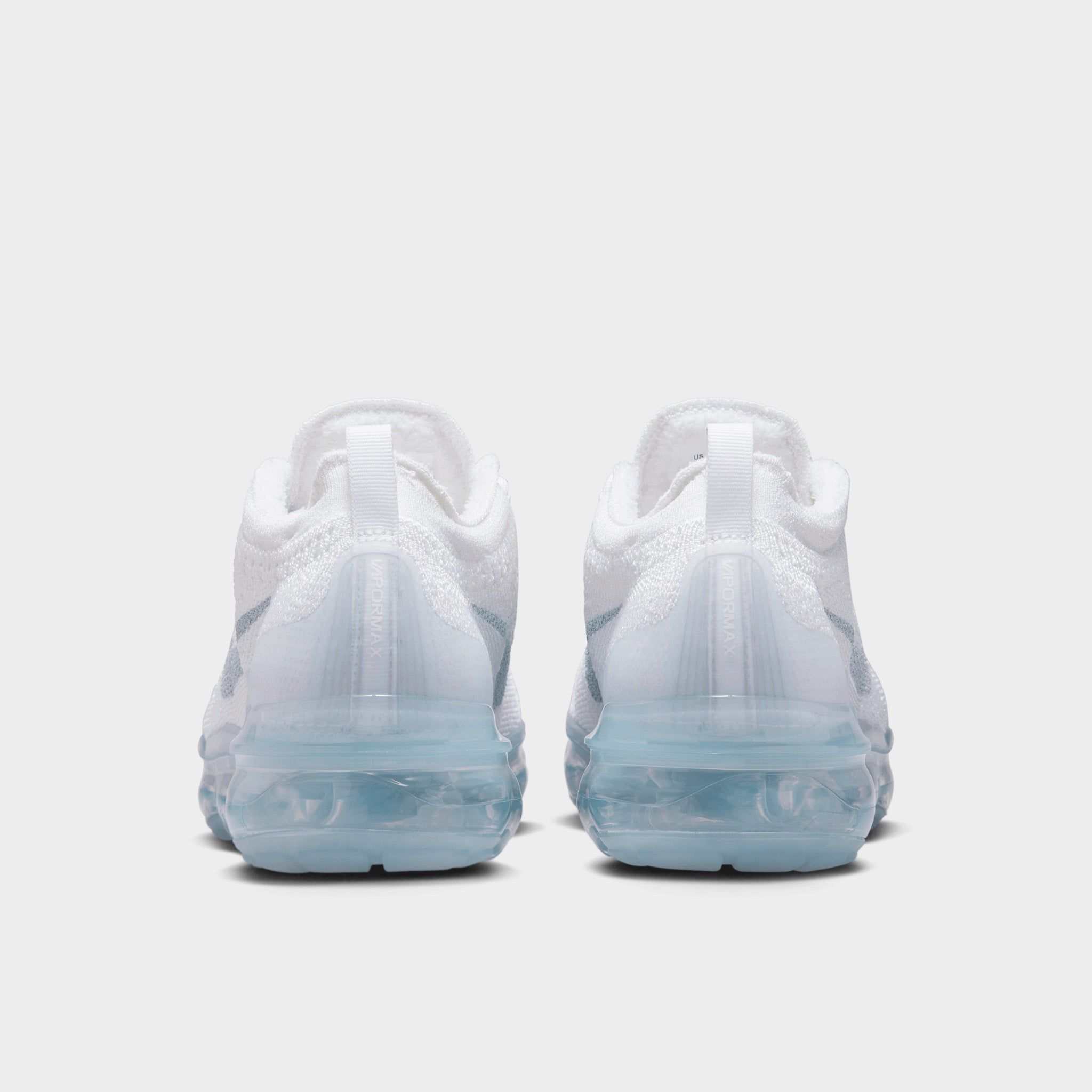 Nike Women's Air Vapormax 2023 Fly Knit White / Pure Platinum - Metallic Silver sold by JD Sports product image thumbnail 4