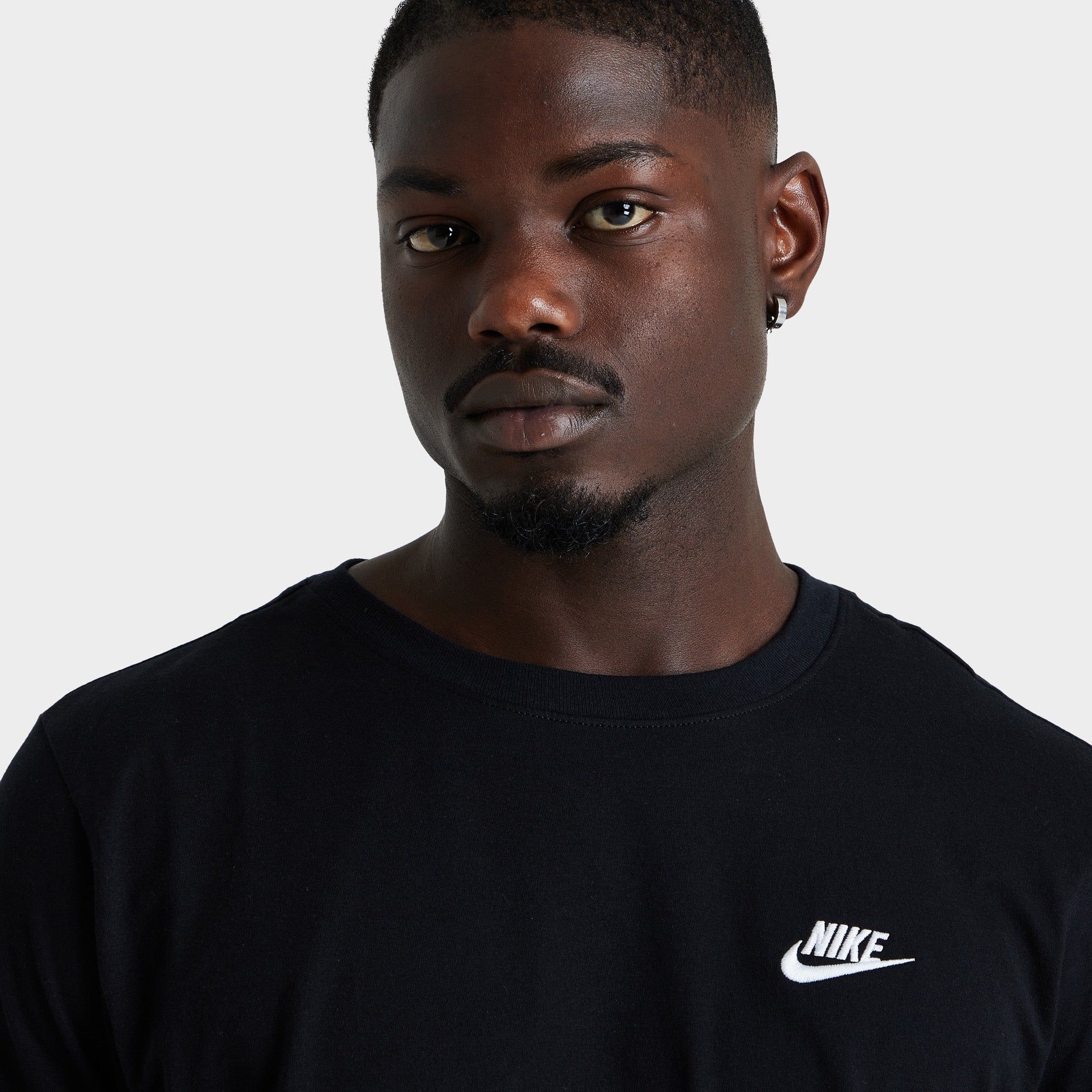 Nike Sportswear Long-Sleeve T-shirt Black / White sold by JD Sports product image thumbnail 3