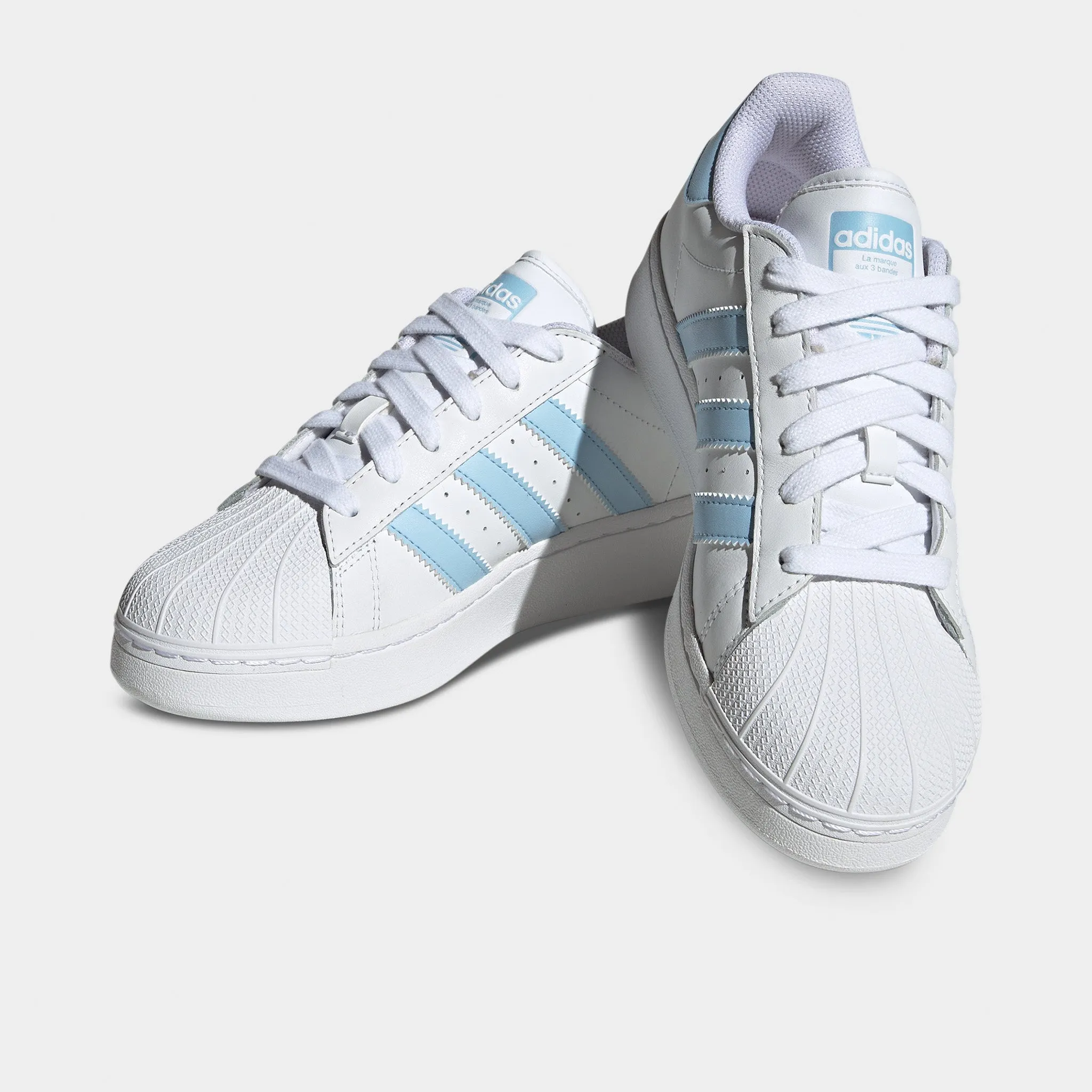 adidas Originals Women's Superstar XLG White / Blue sold by JD Sports product image thumbnail 2